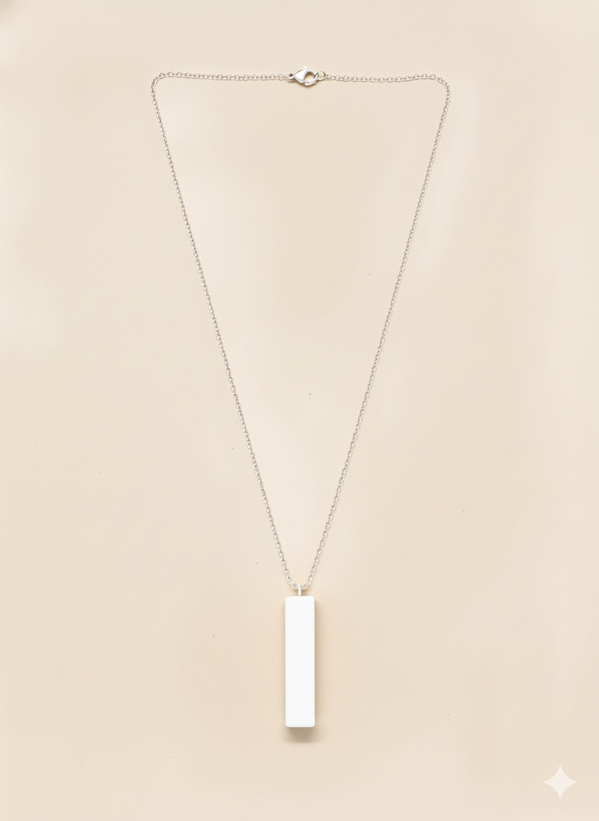 Black Dog-Tag Pendant (NFC)