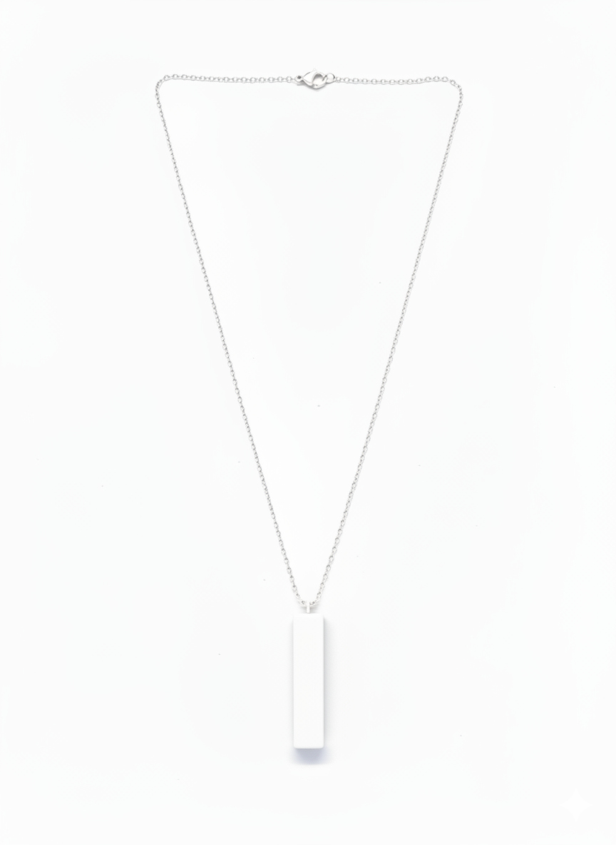 Black Dog-Tag Pendant (NFC)