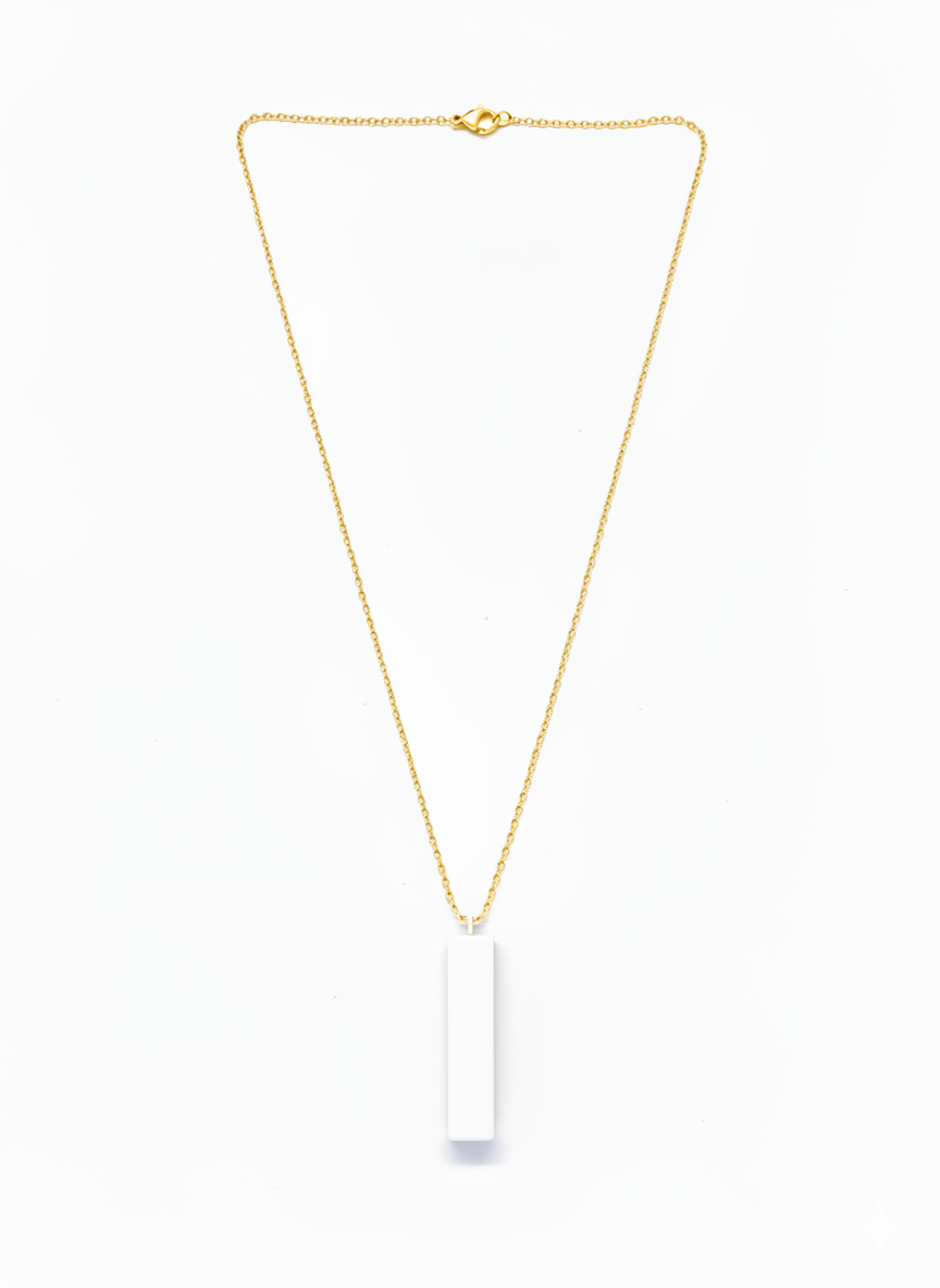 Black Dog-Tag Pendant (NFC)