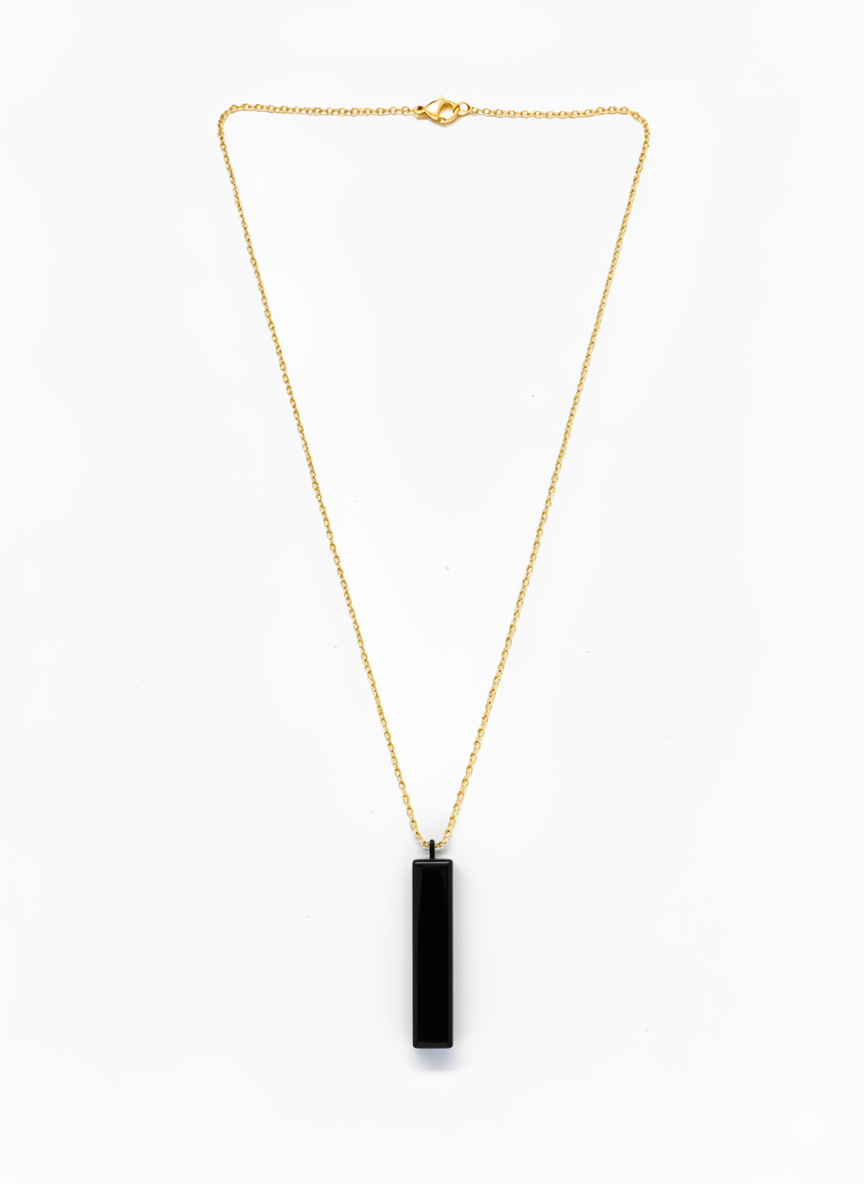 Black Dog-Tag Pendant (NFC)