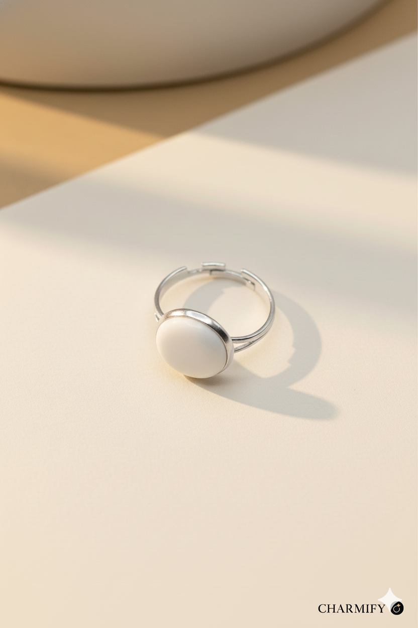 Resin & Brass NFC Ring