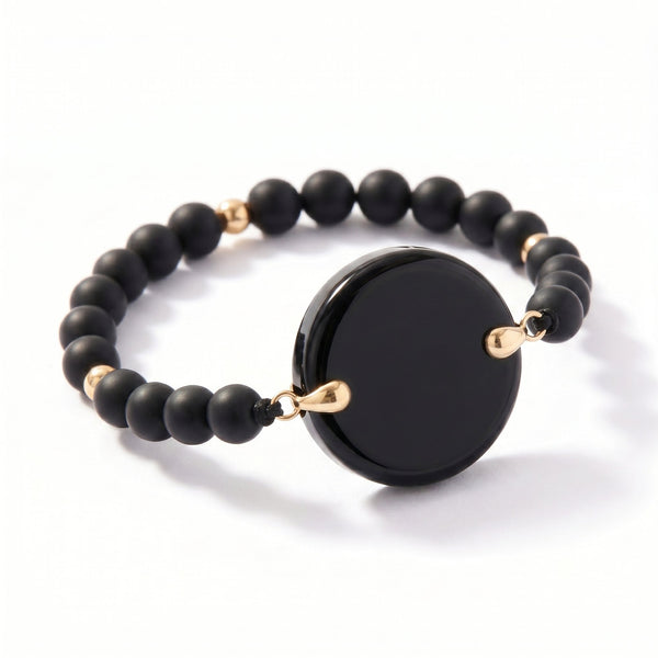 Charmify Mens — שחור + זהב — 02-Side