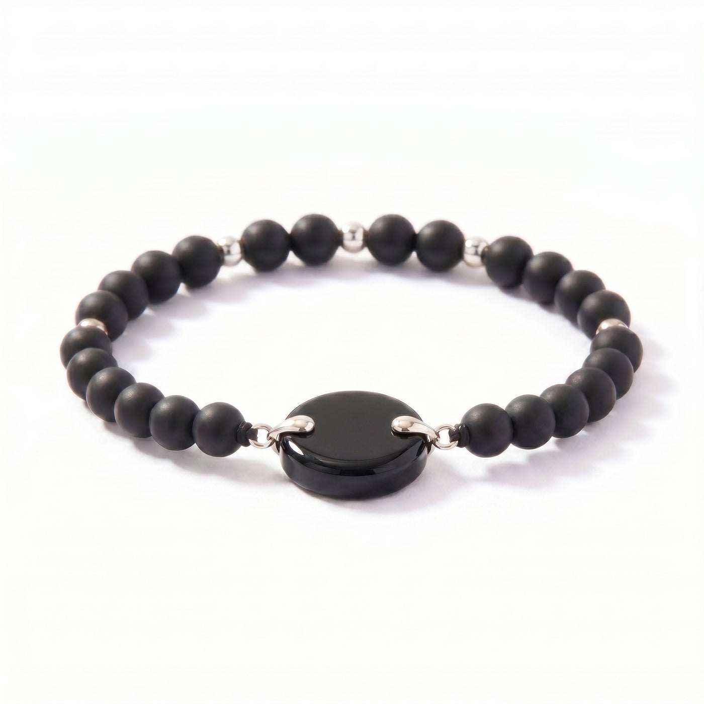 Charmify Womens — שחור + כסף — 02-Side