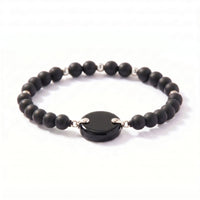 Charmify Womens — שחור + כסף — 02-Side