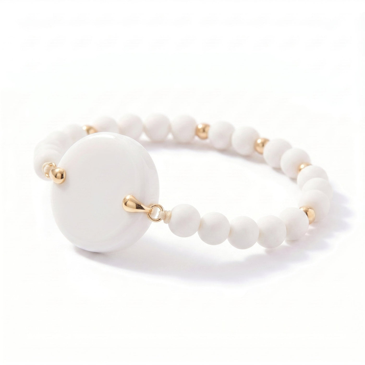 Charmify Mens — לבן + זהב — 02-Side