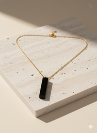 Black Dog-Tag Pendant (NFC)