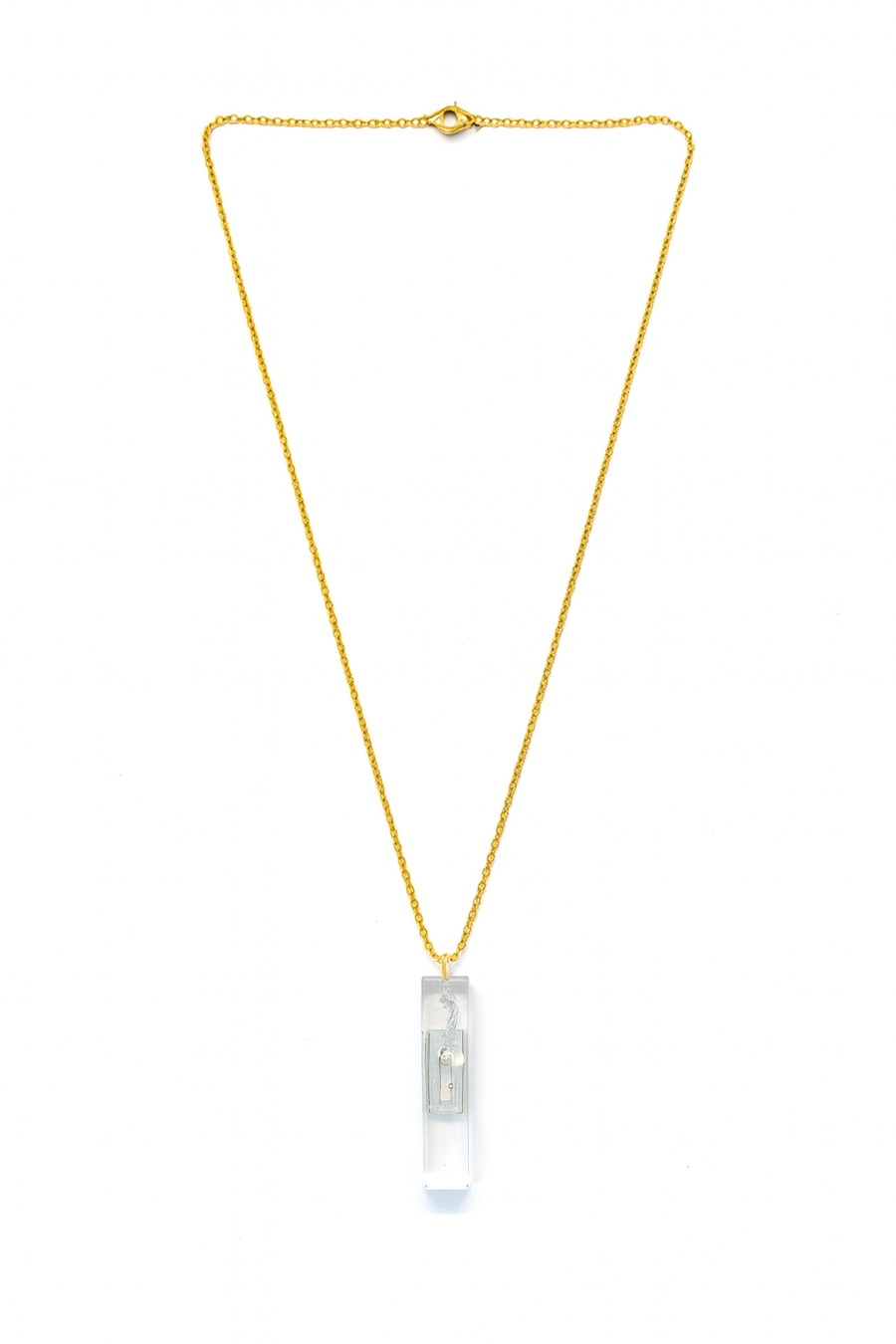 Black Dog-Tag Pendant (NFC)