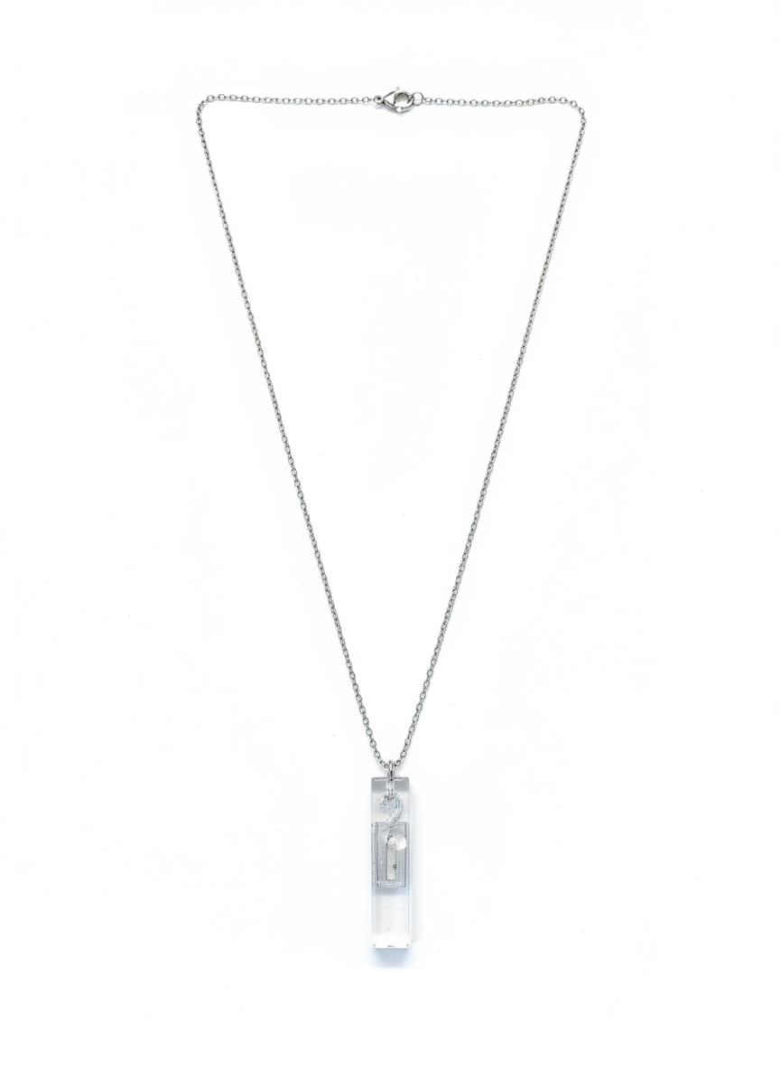 Black Dog-Tag Pendant (NFC)